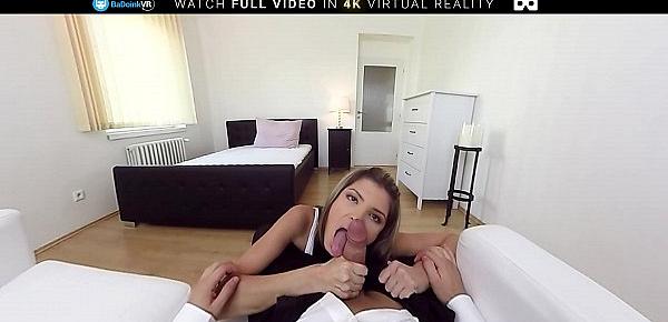  BaDoink VR Fuck Skinny Baby-Sitter Gina Gerson VR Porn